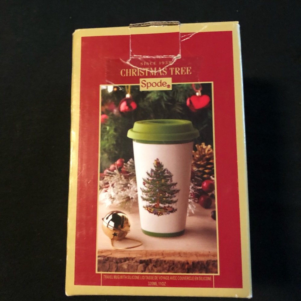 Spode Travel Mug With Silicone lid 11oz